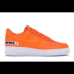 Air Force 1 Low Just Do It Pack Orange 👟🧡